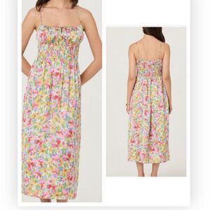 NEW Astr the Label Floral Print Maxi Dress